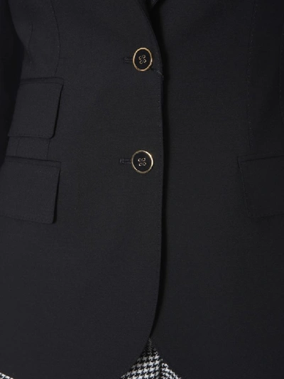 Shop Dolce & Gabbana 40 Single-breasted Jacket In Nero