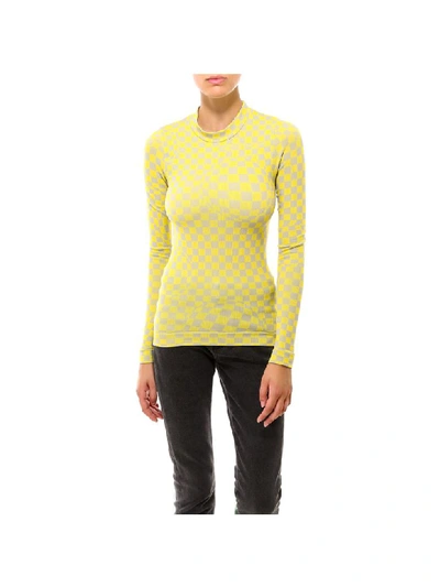 Shop Off-white Sweater In Yellow