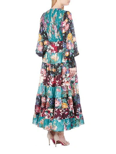 Shop Zimmermann Dress In Spliced