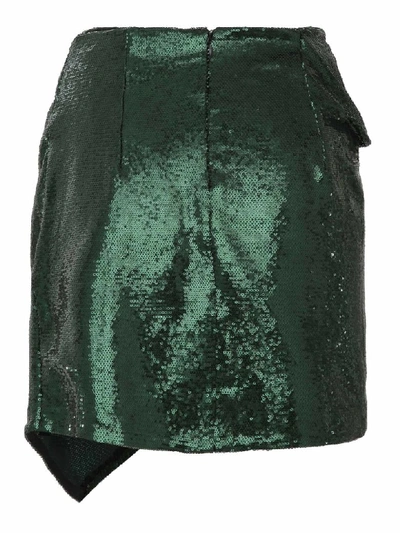 Shop Amen Skirt In Green