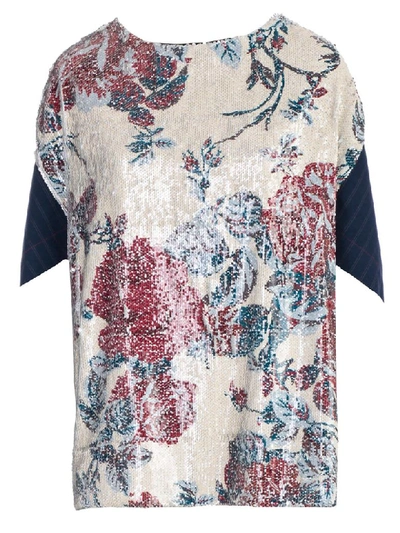 Shop Antonio Marras Floral Top In Multicolore