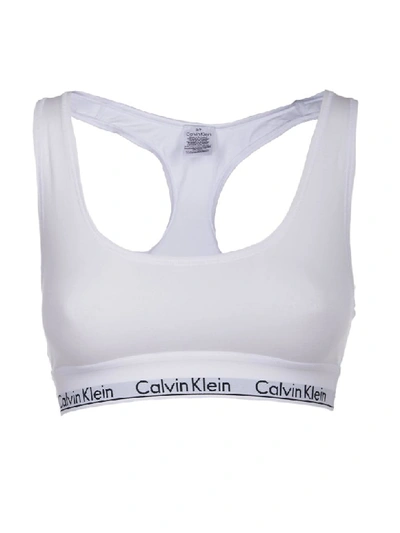 Shop Calvin Klein Modern Bralette In White