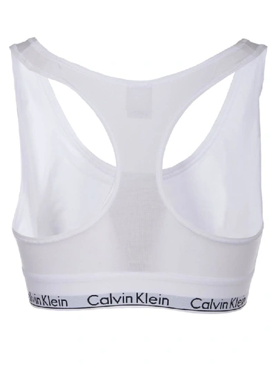 Shop Calvin Klein Modern Bralette In White