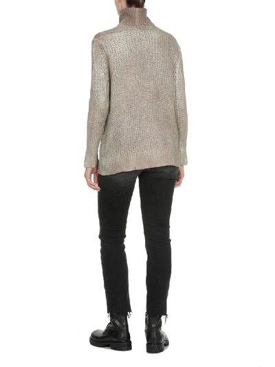 Shop Avant Toi Wool And Cashmere Sweater In Taupe