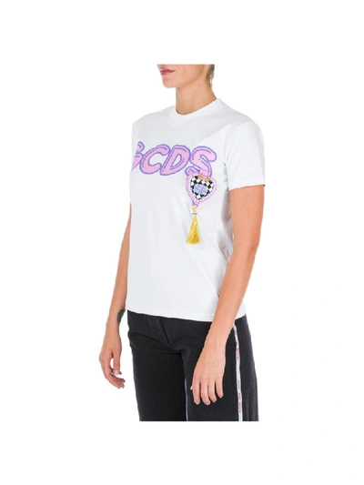 Shop Gcds Polly Pocket T-shirt In White