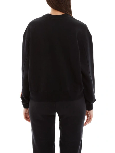 Shop Heron Preston Heron Sweatshirt In Off Black Multicolor (black)