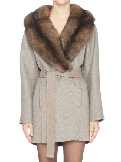 Shop Giuliana Teso Coat In Brown
