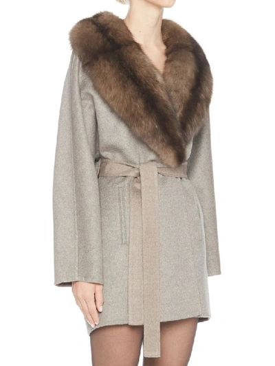 Shop Giuliana Teso Coat In Brown