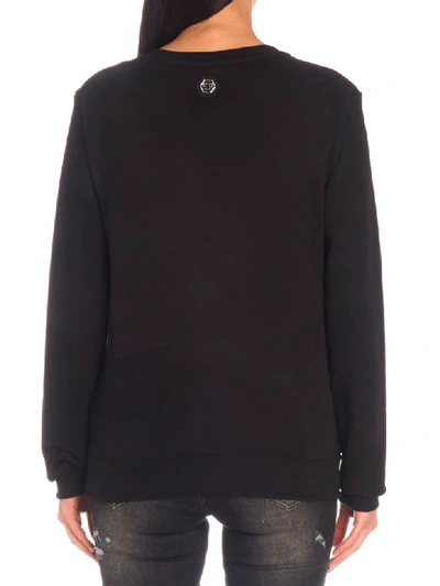 Shop Philipp Plein Beverly Hills Sweatshirt In Black