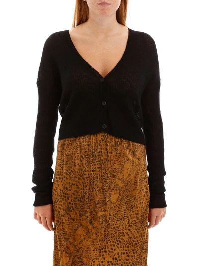 Shop Mes Demoiselles Shym Cardigan In Black (black)