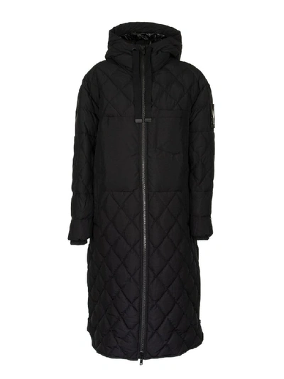 Shop Moose Knuckles Marquis Parka Coat Black