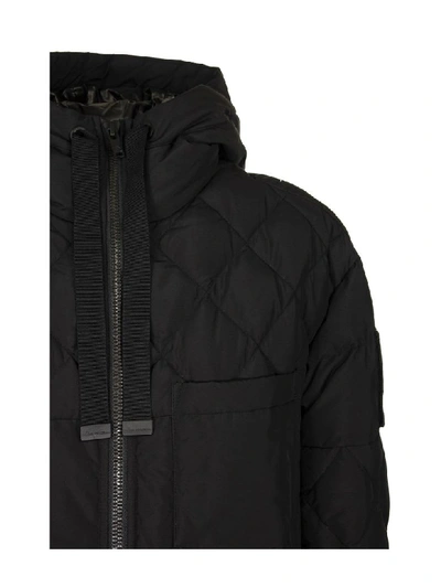 Shop Moose Knuckles Marquis Parka Coat Black