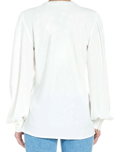 Shop Msgm Blouse In White