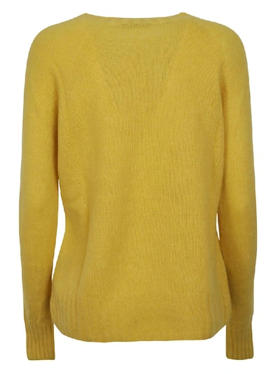 Shop Aragona R-over Cashmere Sweater In Gold