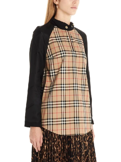 Shop Burberry Ottie Blouse In Multicolor