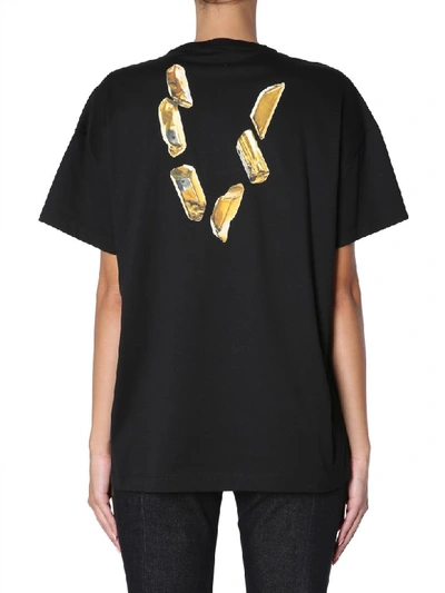 Shop Versace Medusa Head Printed T-shirt In Nero