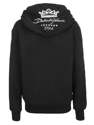 Shop Dolce & Gabbana Hoodie In Nero