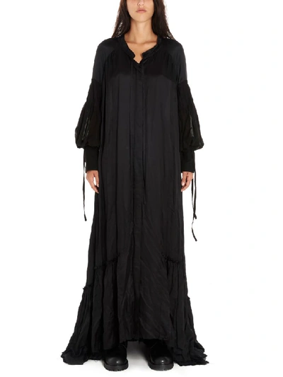 Shop Ann Demeulemeester Dress In Black