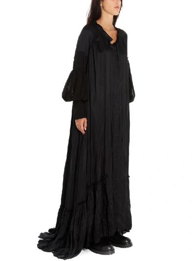 Shop Ann Demeulemeester Dress In Black