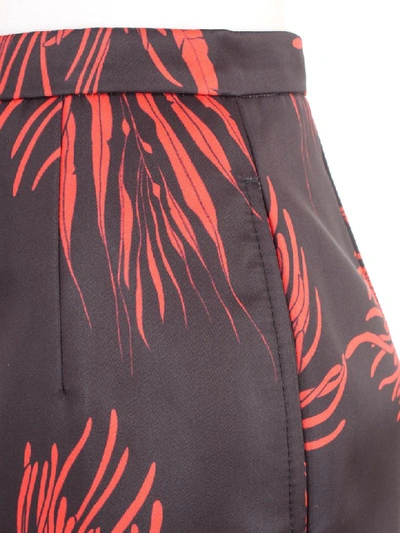 Shop N°21 Skirt Pencil W/print In Stampa Fondo Nero