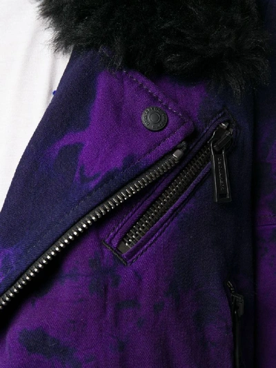 Shop Dsquared2 Tie & Dye Kiodo In Purple Tie Dye