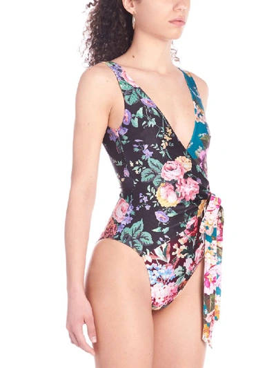 Shop Zimmermann Allia Swimsuits In Multicolor