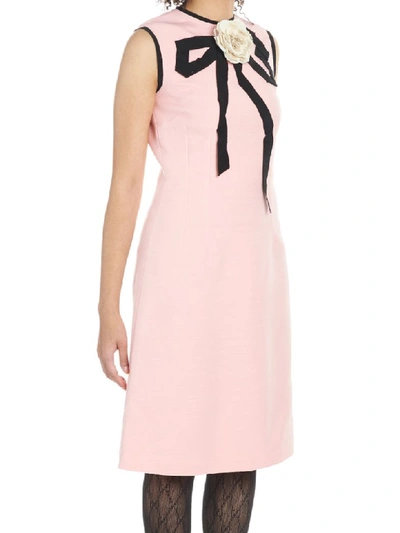 Shop Gucci Dress In Pink