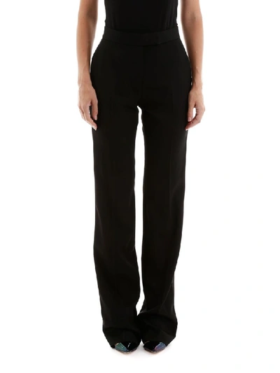 Shop Stella Mccartney Wool Trousers In Black (black)