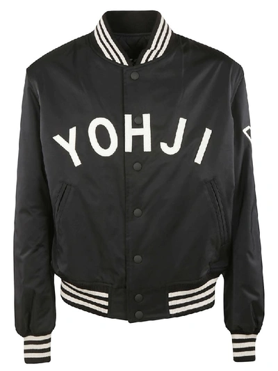 Shop Adidas Originals Yohji Bomber In Black