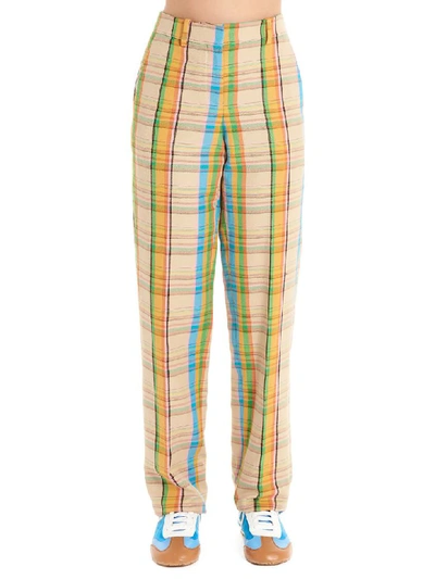 Shop Loewe Pants In Multicolor
