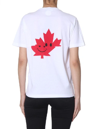 Shop Dsquared2 New Diana Fit T-shirt In Bianco