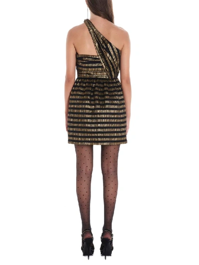 Shop Saint Laurent Dress In Multicolor