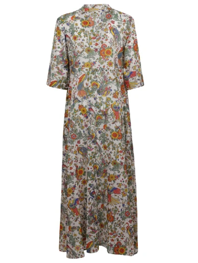 Shop Tory Burch Printed Shirtdress In New Ivory Promised Land