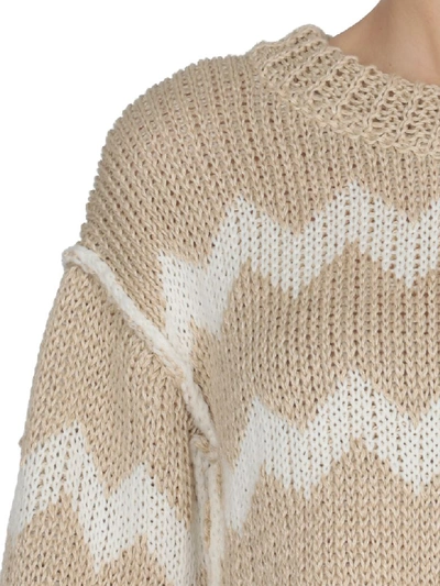 Shop Missoni Hemp Sweater In Natural