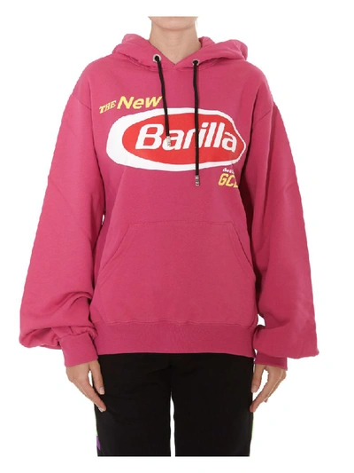 Shop Gcds Barilla Hoodie In Pink