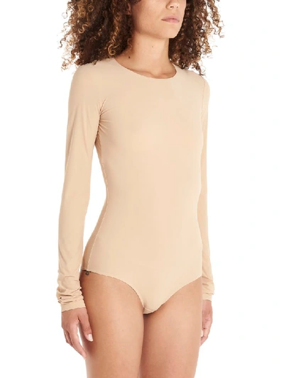 Shop Mm6 Maison Margiela Body In Beige