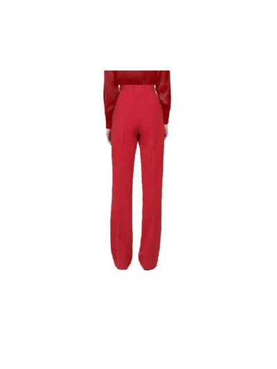 Shop Balenciaga Tailoring Stretch Pants In Masai Red