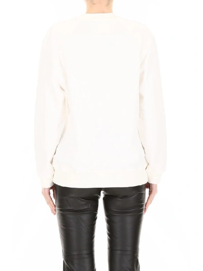 Shop Alberta Ferretti Sunday Sweatshirt In White (white)