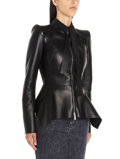 Shop Dsquared2 Handkerchief Jacket In Black