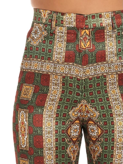 Shop Etro Pochette Pants In Multicolor