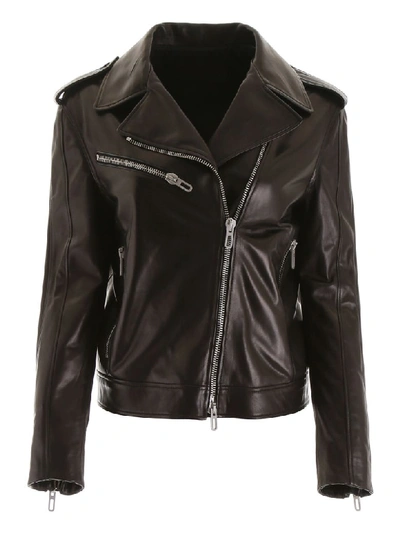 Shop Drome Biker Jacket In Black (black)