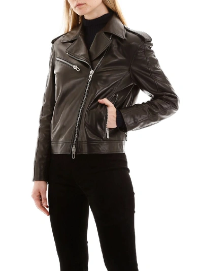 Shop Drome Biker Jacket In Black (black)