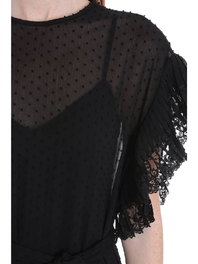 Shop Zimmermann Dress In Black Silk