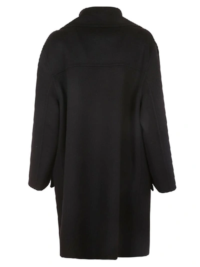 Shop Marni Single Breasted Coat In Black
