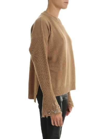 Shop Pinko Sweater In Brown