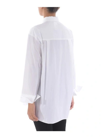 Shop Max Mara Shirt In Bianco