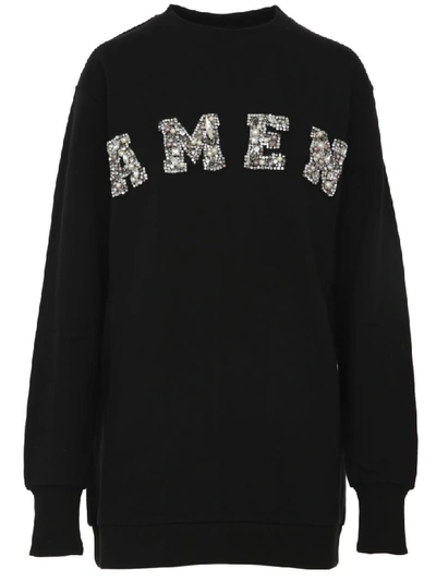Shop Amen Sweatshirt In Black