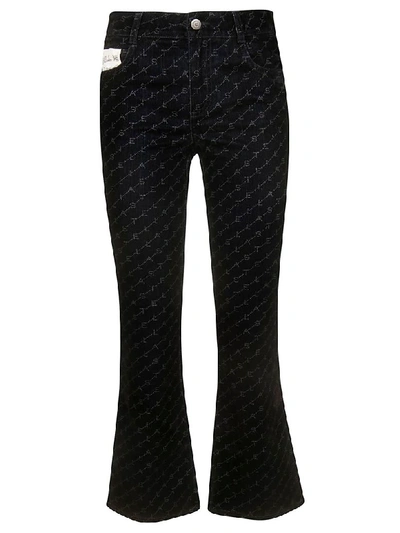 Shop Stella Mccartney Flared Jeans In Black