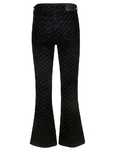 Shop Stella Mccartney Flared Jeans In Black