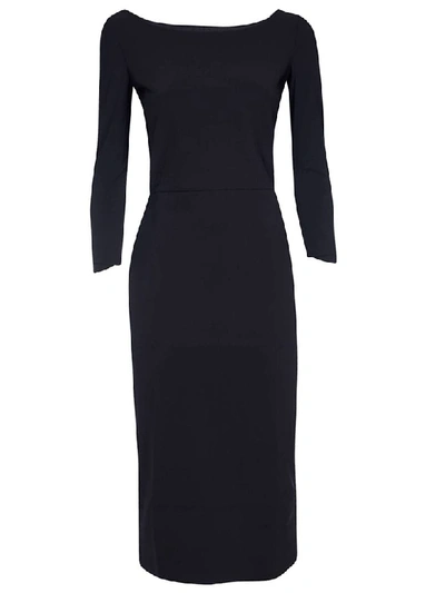 Shop La Petit Robe Di Chiara Boni Thayna Tris Dress In Black